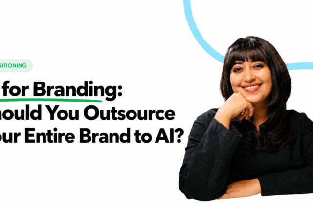AI for Branding: Should You Outsource Your Brand to AI?